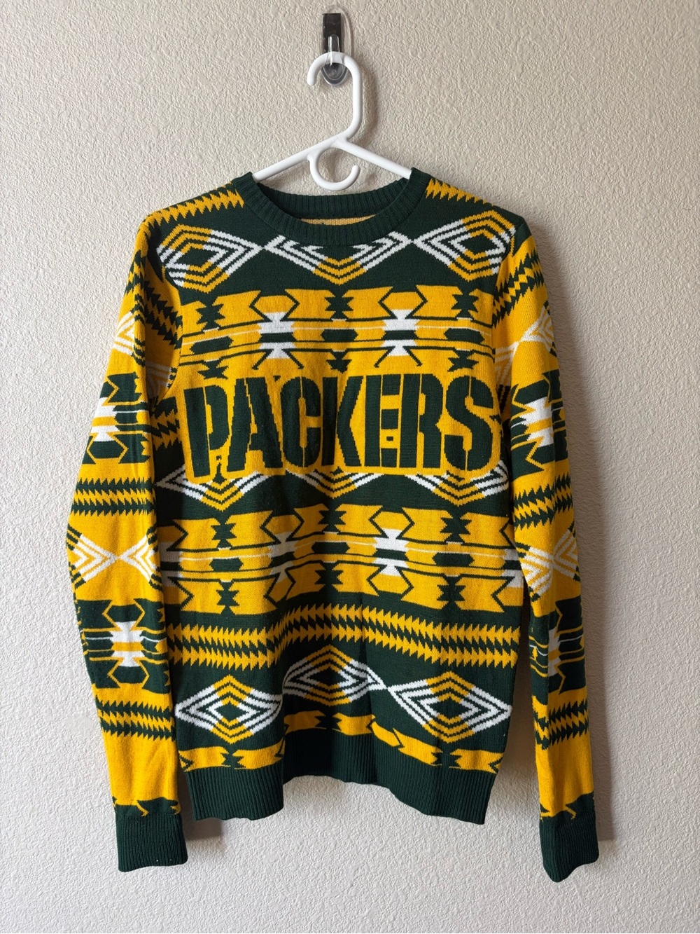 Women’s Green Bay Packers Christmas Sweater Small